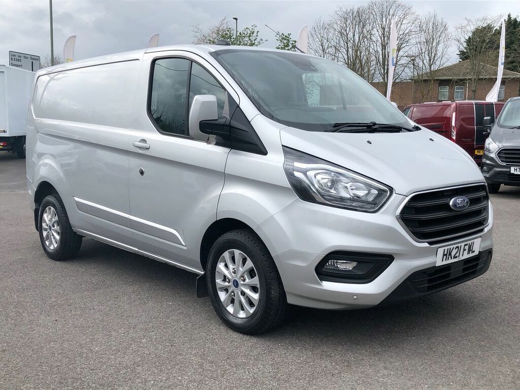 Compare Ford Transit Custom 2.0 Ecoblue 130Ps Low Roof Limited Van HK21FWL Silver