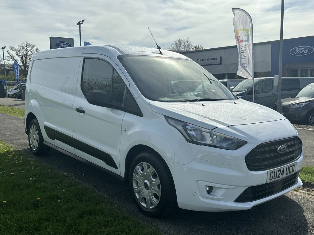Compare Ford Transit Connect 1.5 Ecoblue 100Ps Trend Van GU24UCD White