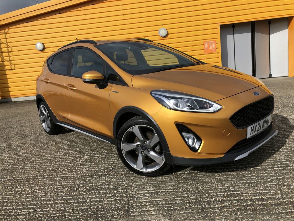 Compare Ford Fiesta 1.0 Ecoboost Hybrid Mhev 125 Active Edition HX21NHU Yellow