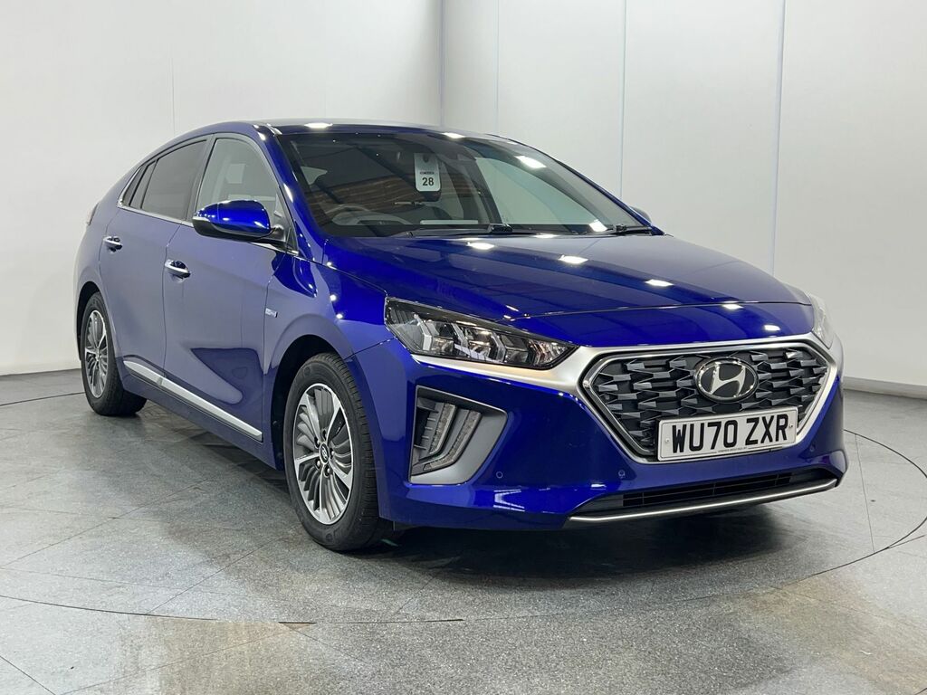 Compare Hyundai Ioniq Premium Se WU70ZXR Blue