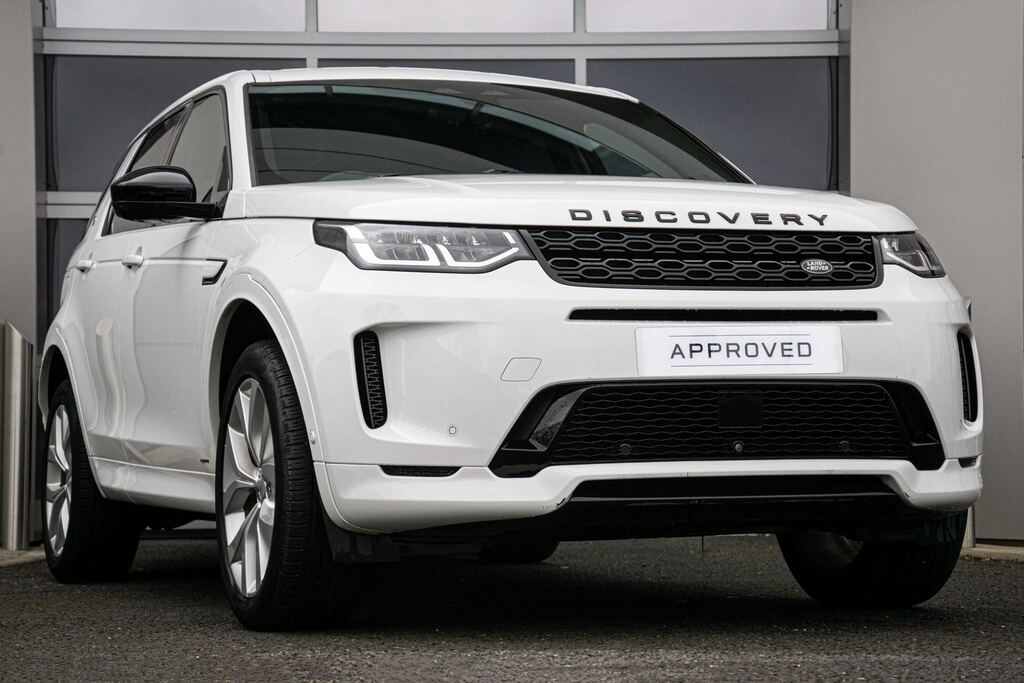 Compare Land Rover Discovery Sport 2.0 D165 R-dynamic S Plus HG70YVN White