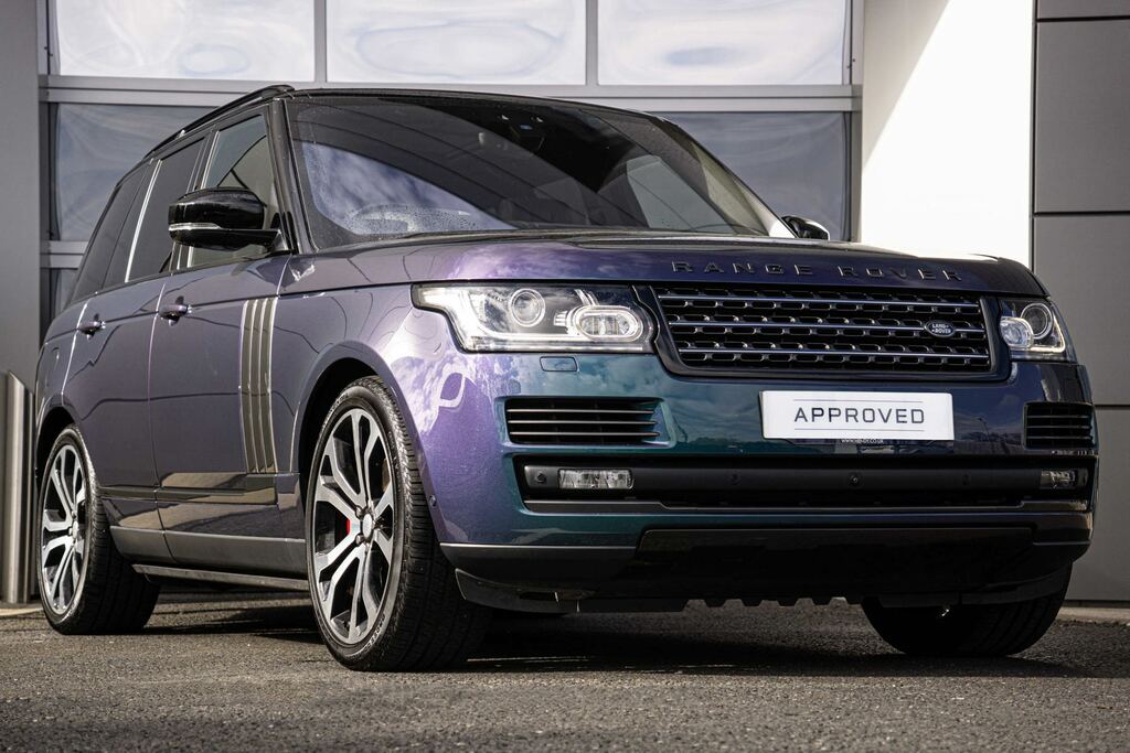 Compare Land Rover Range Rover 5.0 V8 Sc Dynamic BP67BKY Blue