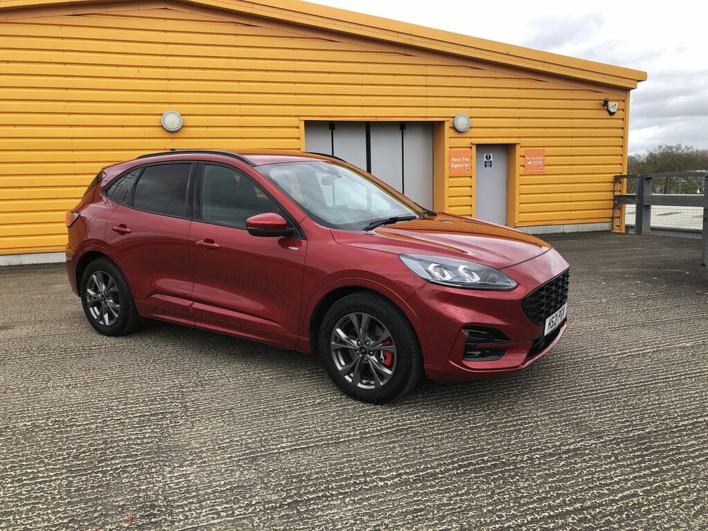 Compare Ford Kuga 2.5 Phev St-line First Edition Cvt HS21PGV Red