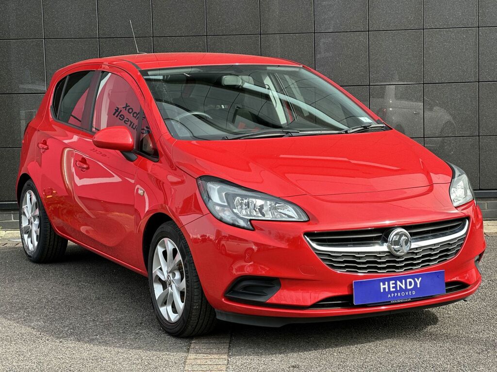 Compare Vauxhall Corsa 1.4 75 Sport Ac OU68YNJ Red