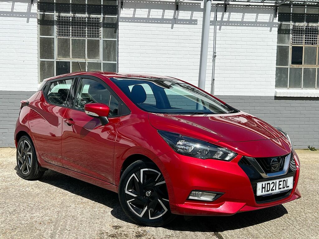Compare Nissan Micra 1.0 Ig-t 92 Acenta HD21EDL Red
