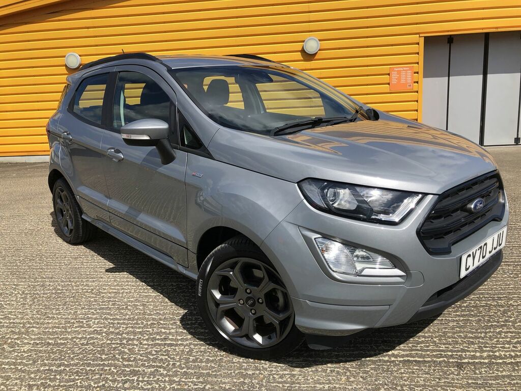 Compare Ford Ecosport 1.0 Ecoboost 125 St-line CY70JJU Silver