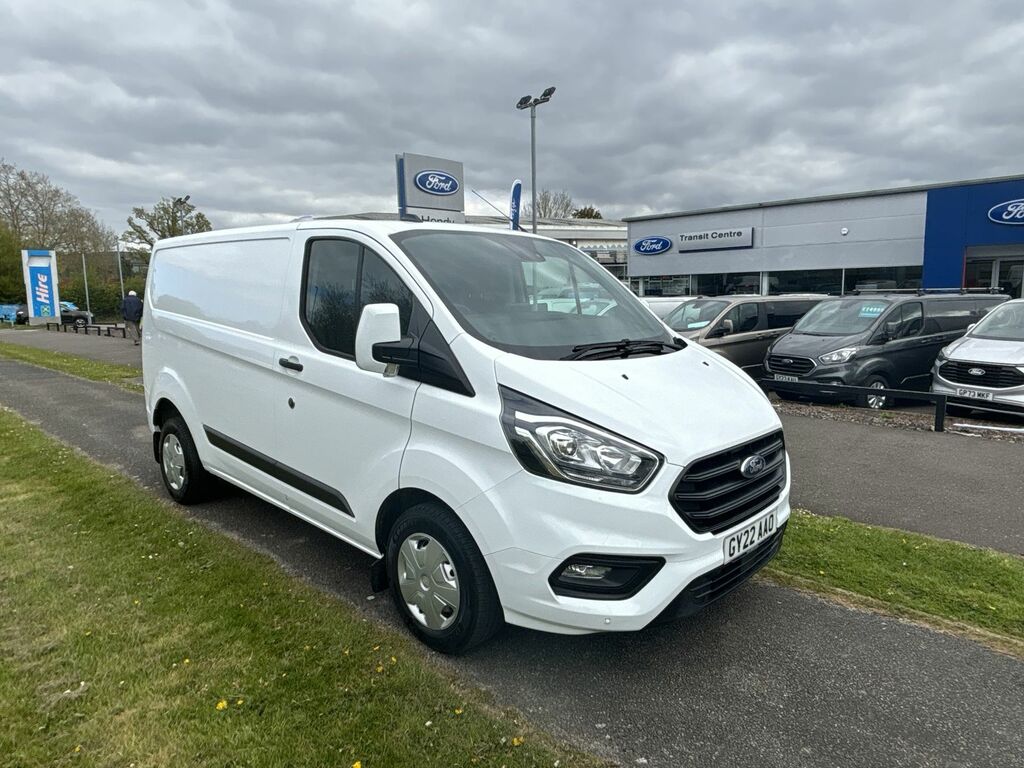 Compare Ford Transit Custom 2.0 Ecoblue 105Ps Low Roof Trend Van GY22AAO White