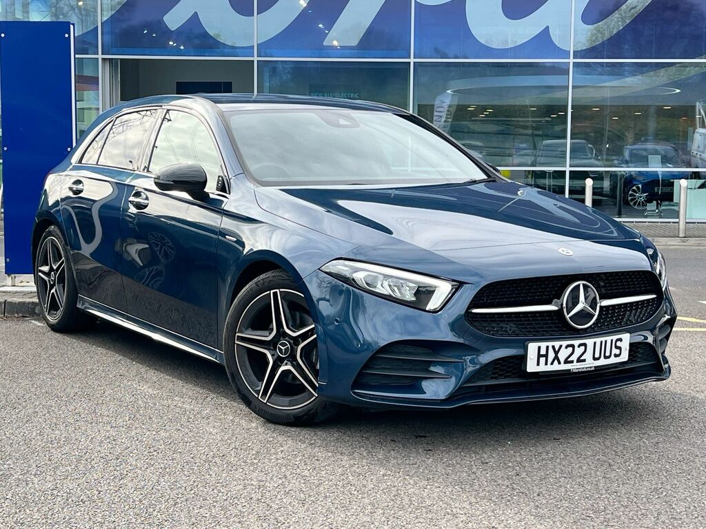Compare Mercedes-Benz A Class A200 Amg Line Premium Edition HX22UUS Blue