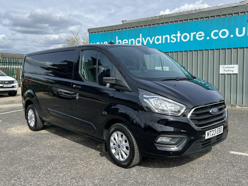 Compare Ford Transit Custom 2.0 Ecoblue 130Ps Low Roof Limited Van MT23EBD Black