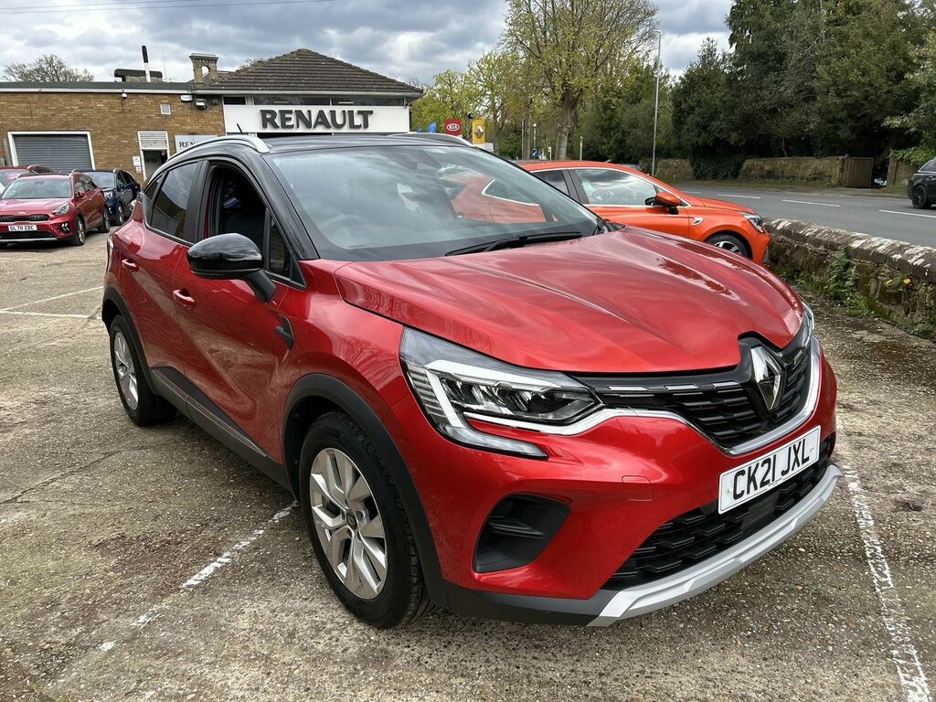 Compare Renault Captur 1.3 Tce 130 Iconic Edc CK21JXL Red
