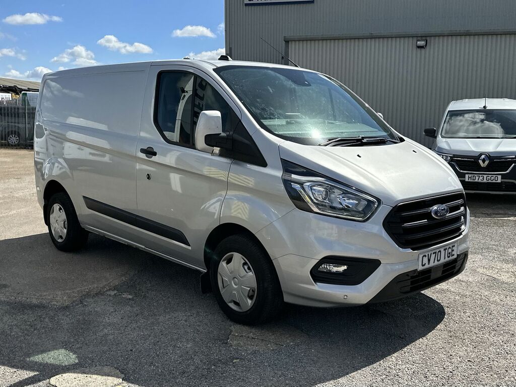 Compare Ford Transit Custom 2.0 Ecoblue 105Ps Low Roof Trend Van CV70TGE Silver