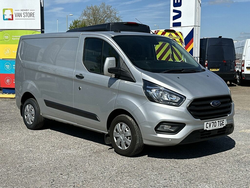 Compare Ford Transit Custom 2.0 Ecoblue 105Ps Low Roof Trend Van CV70TGE Silver