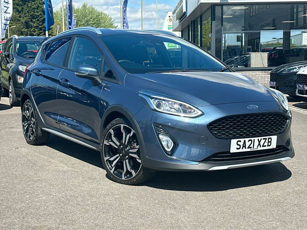 Compare Ford Fiesta 1.0 Ecoboost 125 Active X Edn 7 Speed SA21XZB Blue