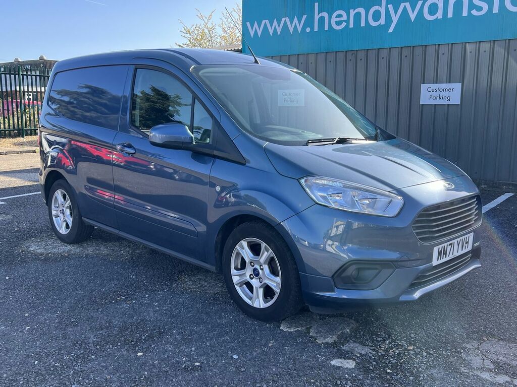 Ford Transit Courier 1.0 Ecoboost Limited Van 6 Speed Blue #1