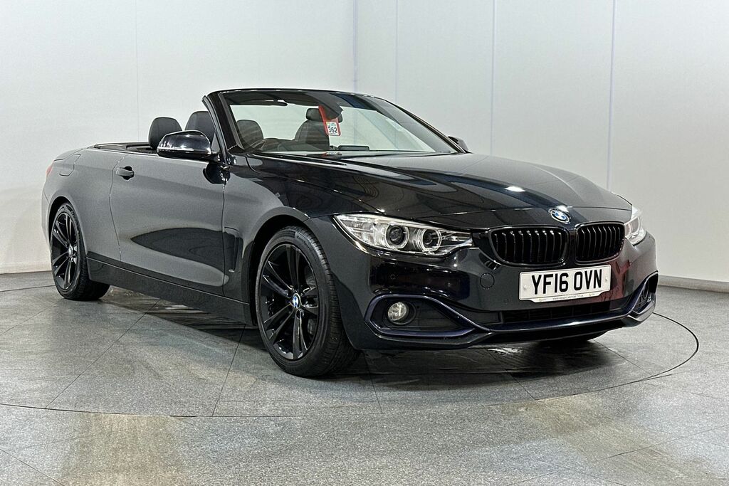 Compare BMW 4 Series 420D Sport YF16OVN Black