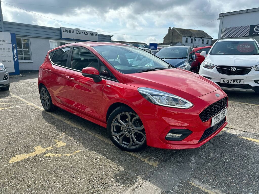 Compare Ford Fiesta 1.0 Ecoboost 95 St-line Edition GD21UDE Red