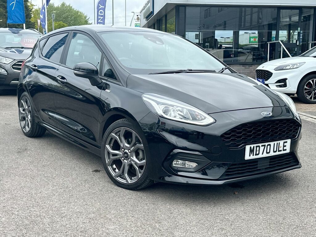 Compare Ford Fiesta 1.0 Ecoboost Hybrid Mhev 125 St-line Edition MD70ULE Black