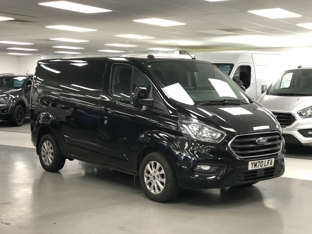 Ford Transit Custom 2.0 Ecoblue 130Ps Low Roof Limited Van Black #1