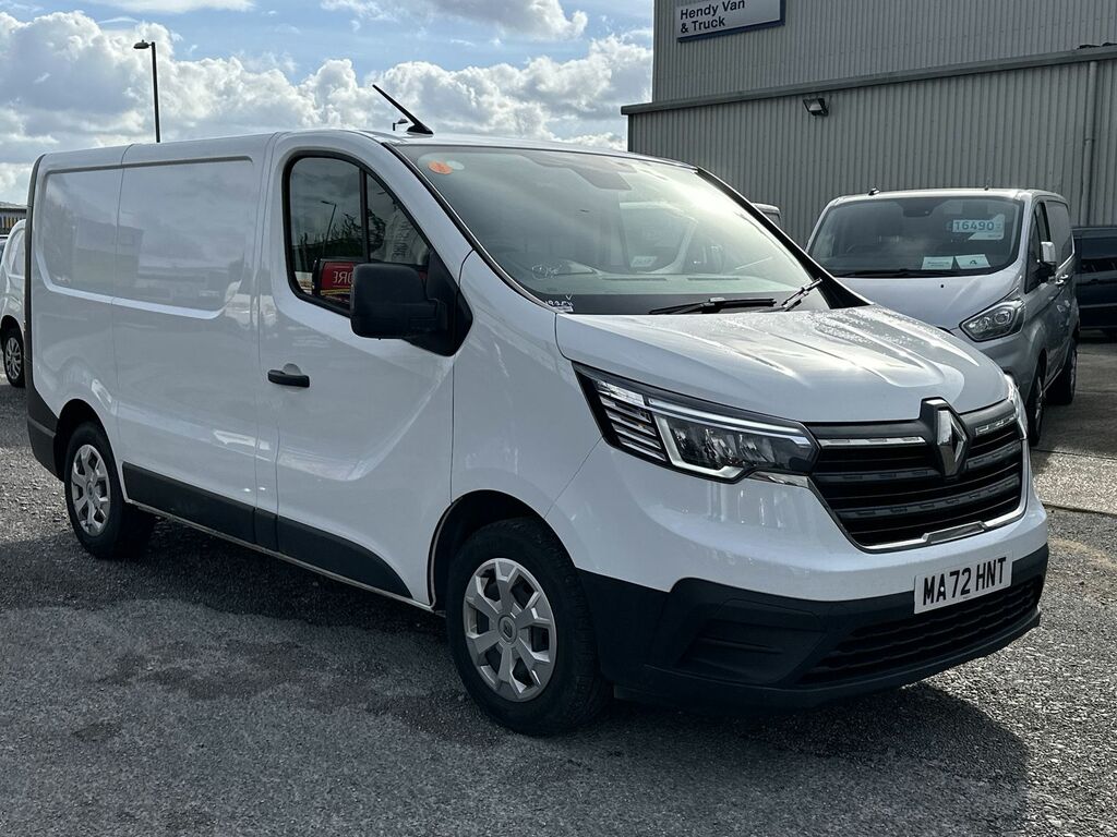 Compare Renault Trafic Sl28 Blue Dci 130 Business Van MA72HNT White