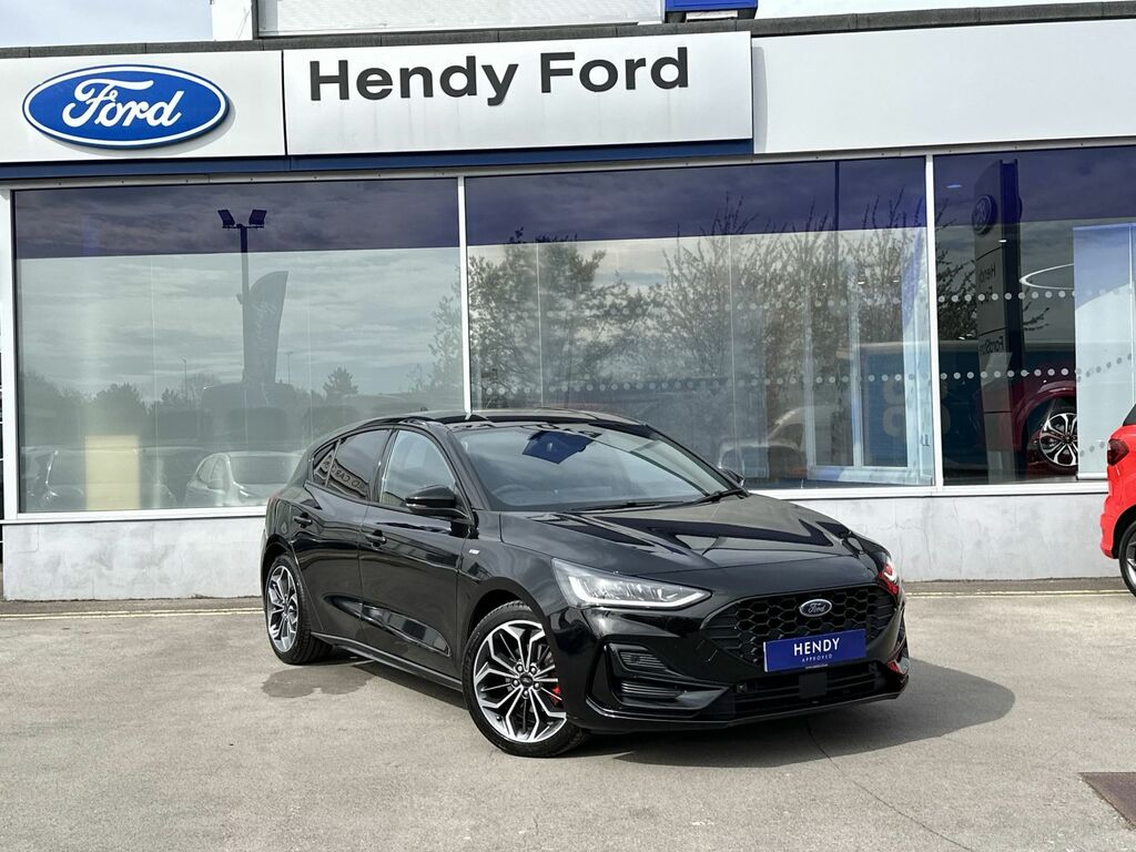 Compare Ford Focus 1.0 Ecoboost Hybrid Mhev 155 St-line X HT23XDS Black