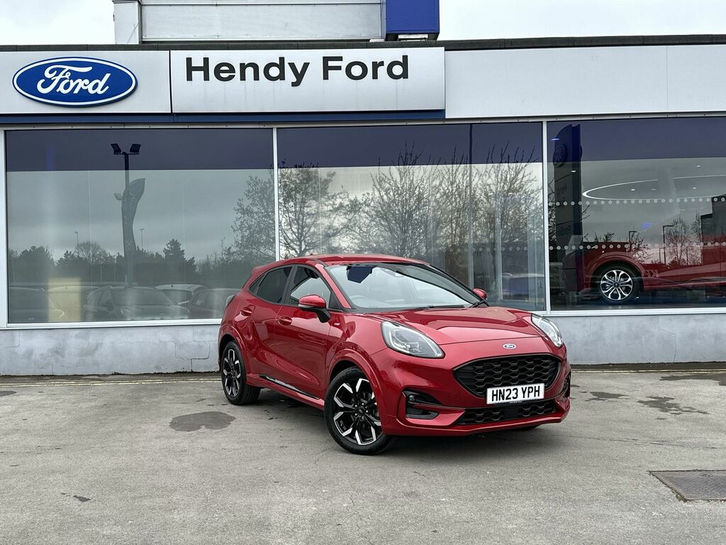Compare Ford Puma 1.0 Ecoboost Hybrid Mhev St-line X HN23YPH Red