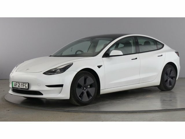 Compare Tesla Model 3 Standard Range Plus AF21YFC White