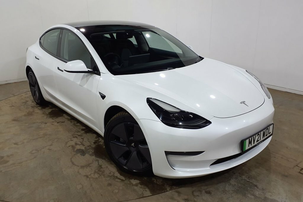 Compare Tesla Model 3 Long Range Awd 302 Bhp MV21WDL White
