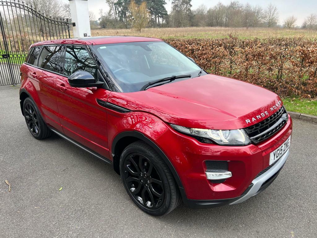 Compare Land Rover Range Rover Evoque 2.2 Sd4 Dynamic 4Wd Euro 5 Ss YG15ZNE Red