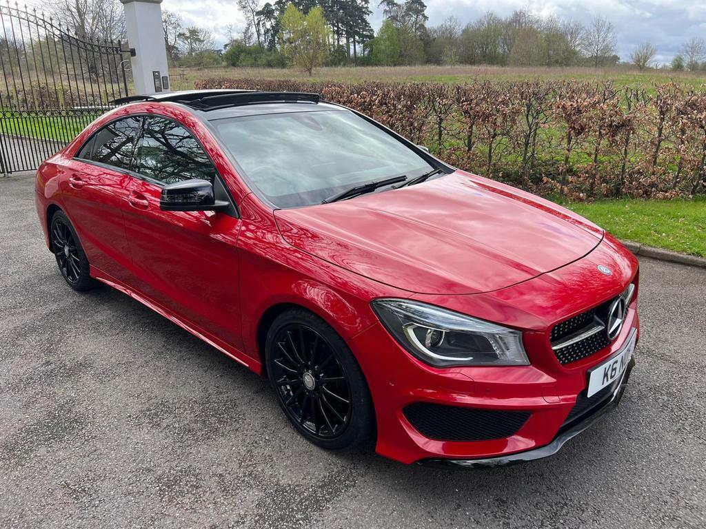 Compare Mercedes-Benz CLA Class 1.6 Cla180 Amg Sport Coupe 7G-dct Euro 6 Ss  Red