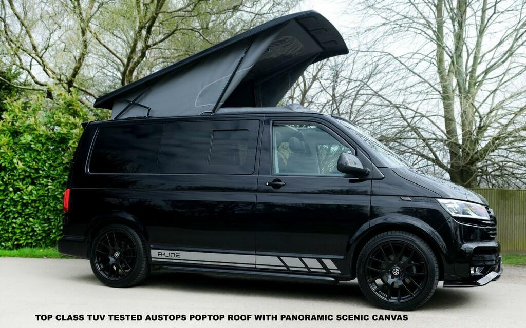Compare Volkswagen Transporter Campervan 2.0 Tdi T30 Highline 2021 RK70UMU Black