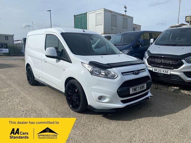 Compare Ford Transit Connect Connect 1.5L 200 Limited Pv 0D 118 Bhp YM17KWK White