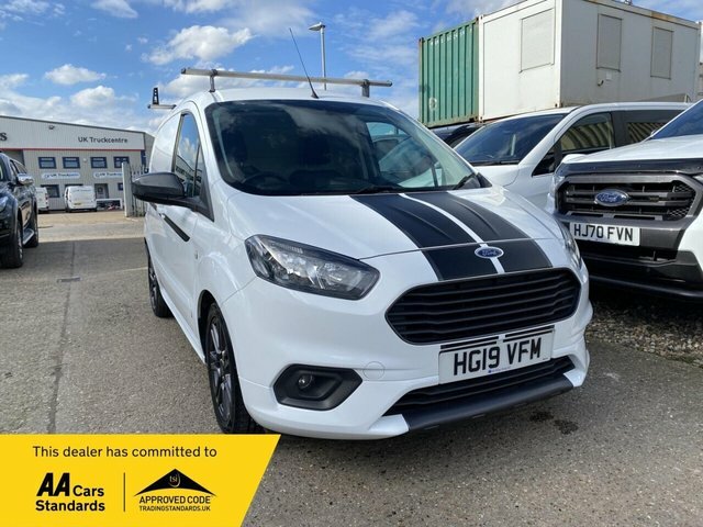 Ford Transit Courier Courier 1.5L Sport Tdci 0D 99 Bhp White #1