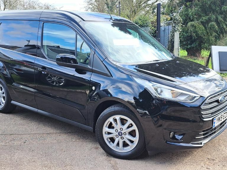 Compare Ford Transit Connect 1.5 Ecoblue 120Ps Limited Van YM19EZG Black