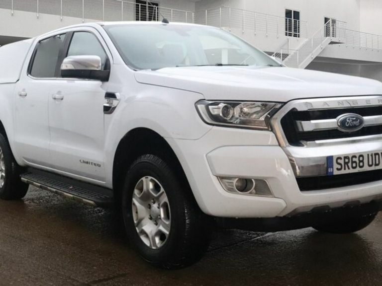 Compare Ford Ranger Pick Up Double Cab Limited 2 3.2 Tdci 200 SR68UDV White