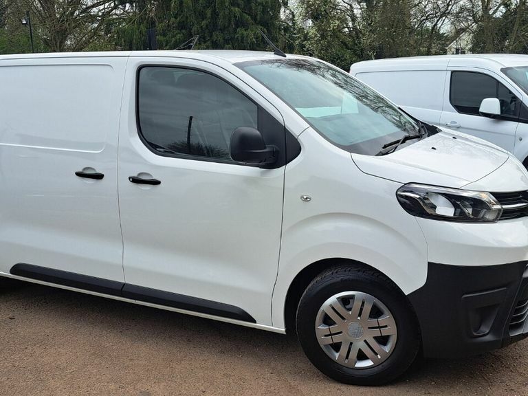 Compare Toyota PROACE 1.5D 120 Icon Van WV70DPX White