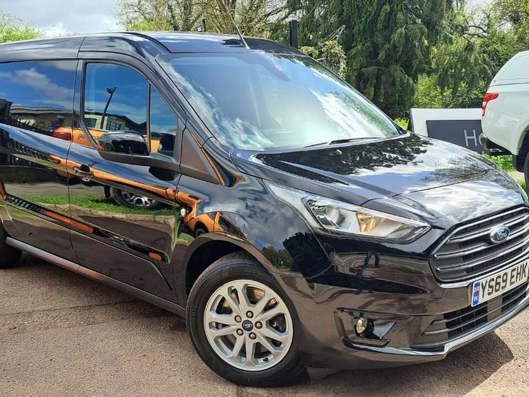 Compare Ford Transit Connect 1.5 Ecoblue 120Ps Limited Van YS69EHK Black