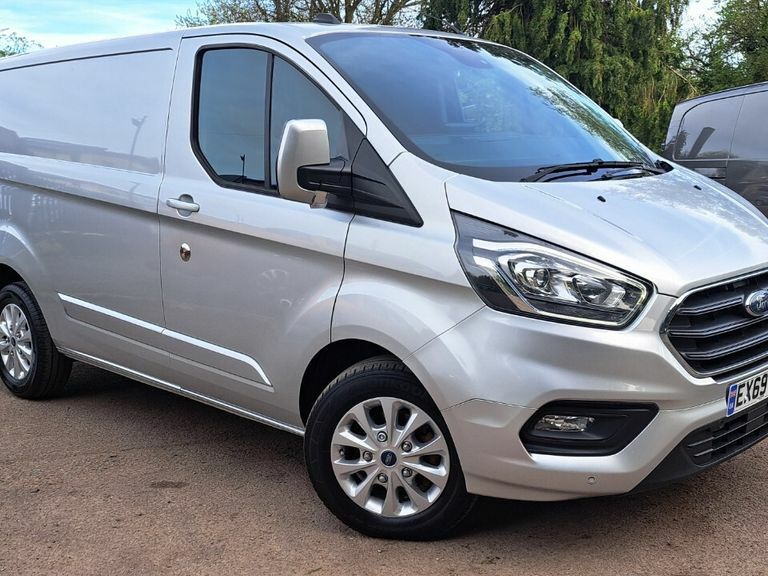Compare Ford Transit Custom 2.0 Ecoblue 130Ps Low Roof Limited Van EX69VAE Silver
