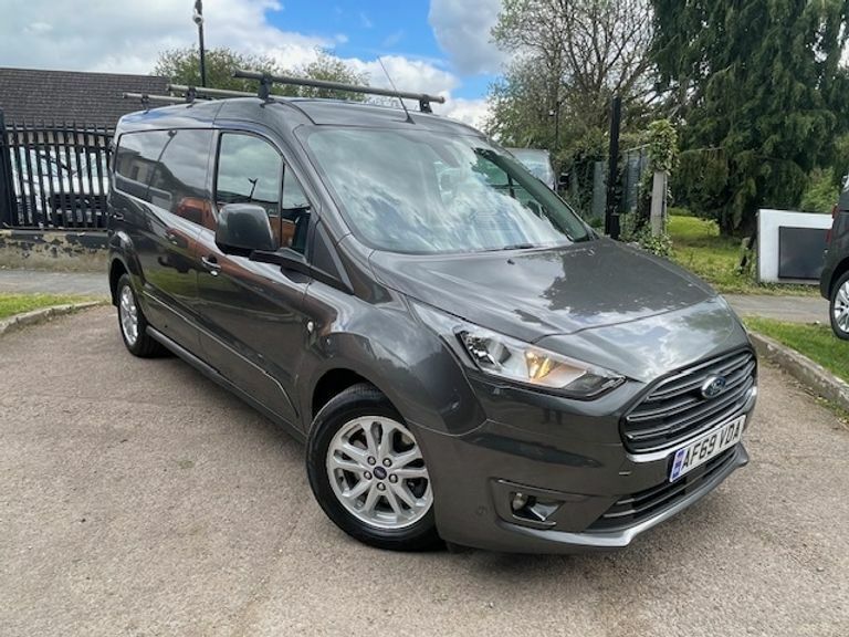 Compare Ford Transit Connect 1.5 Ecoblue 120Ps Limited Van Powershift AF69VDA Grey