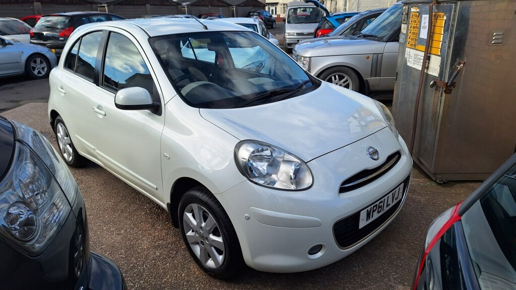 Compare Nissan Micra 1.2 Shiro Cvt 5-Door From 5,695 Retail WP61LVJ White