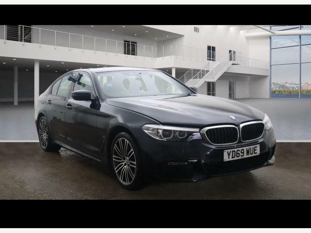 Compare BMW 5 Series 2.0 530E 9.2Kwh M Sport Euro 6 Ss YD69WUE Black