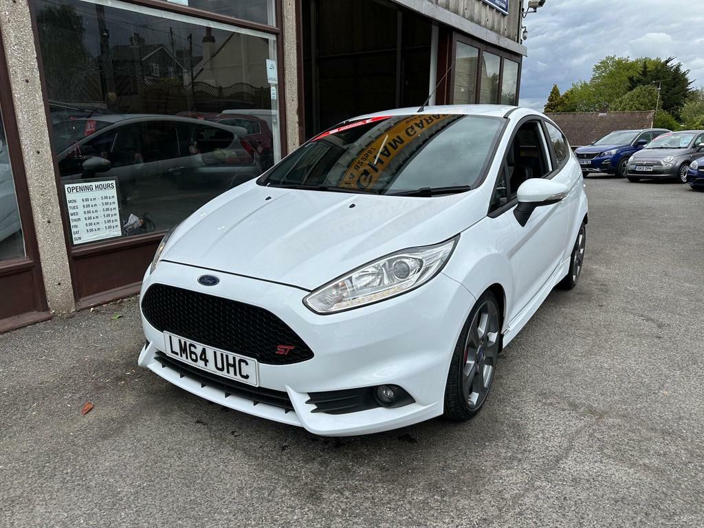 Ford Fiesta 1.6T Ecoboost St-3 Euro 5 Ss White #1