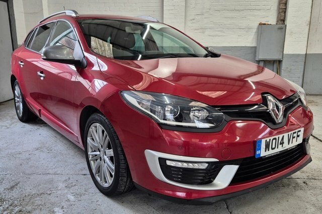 Compare Renault Megane 1.6 Gt Line Tomtom Energy Dci Ss 130 Bhp WO14VFF Red