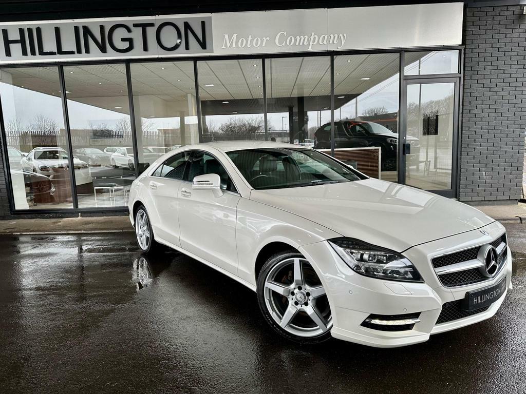 Mercedes-Benz CLS 2.1 Cls250 Cdi Amg Sport Coupe G-tronic Euro 5 S White #1