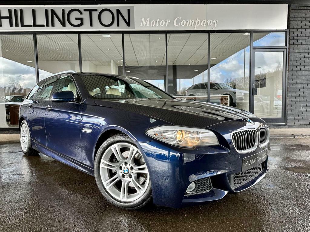 Compare BMW 5 Series 2.0 520D M Sport Touring Steptronic Euro 5 Ss  Blue