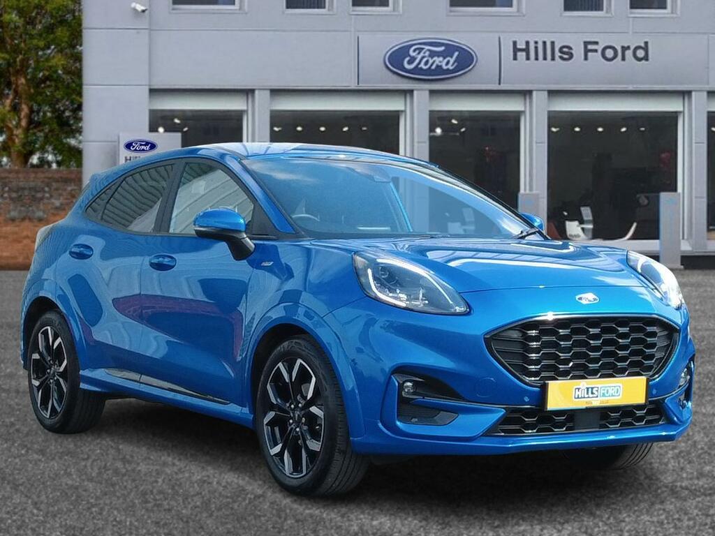 Compare Ford Puma St-line X Mhev 1.0L Ecoboost Winter Pack - Parkin DS22CJF Blue