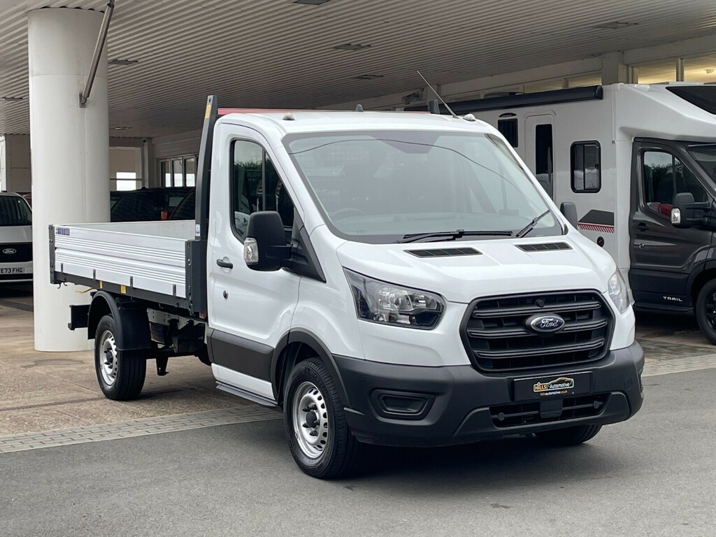 Compare Ford Transit Custom 350 Tipper Rwd Cc Ecoblue 130Ps BN71YXT White