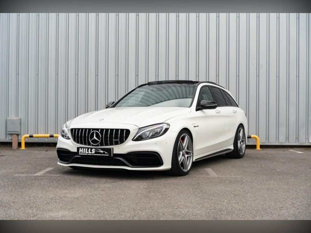 Compare Mercedes-Benz C Class 4.0 C63 V8 Biturbo Amg S Premium Spds Mct Euro 6 YD16DDJ White