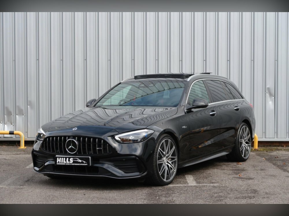 Compare Mercedes-Benz C Class 2.0 C43 Mhev Amg Premium Plus G-tronic 4Matic E DN72LJL Black