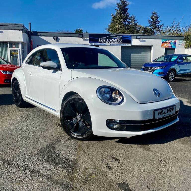 Volkswagen Beetle Beetle Design Tdi Bluemotion Technology White #1