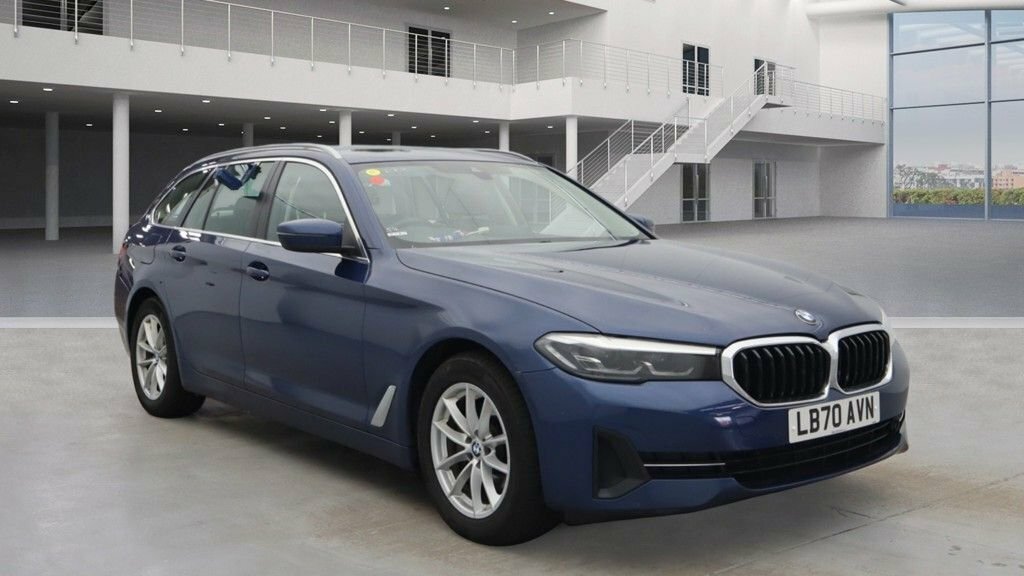 Compare BMW 5 Series 2.0 520D Xdrive Se Touring Mhev 188 Bhp LB70AVN Blue